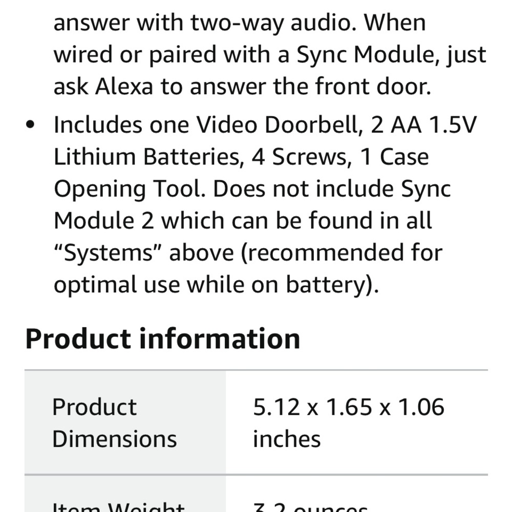 Blink Doorbell System All Included - Picture 6 of 8